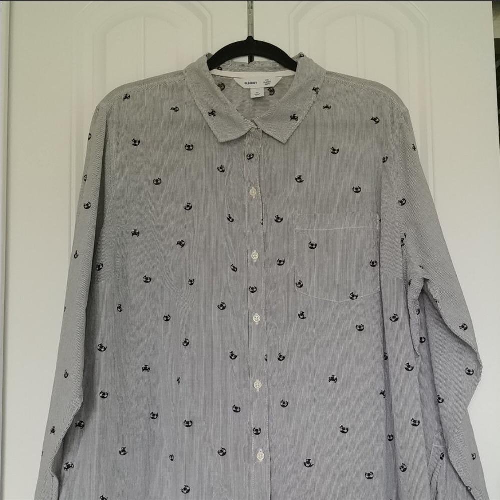 Old Navy Kitty Classic Shirt XL